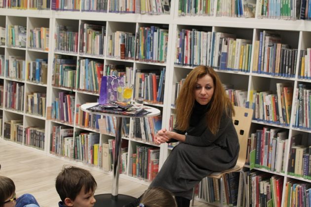 "Mały Wolontariat" - spotkanie z Katarzyną Hernik w Oddziale dla dzieci i młodzieży