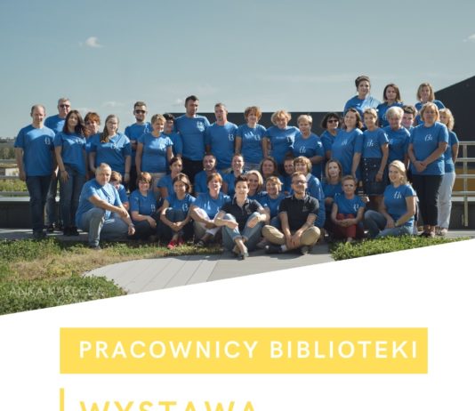 Wystawa fotograficzna - pracownicy biblioteki w Piasecznie